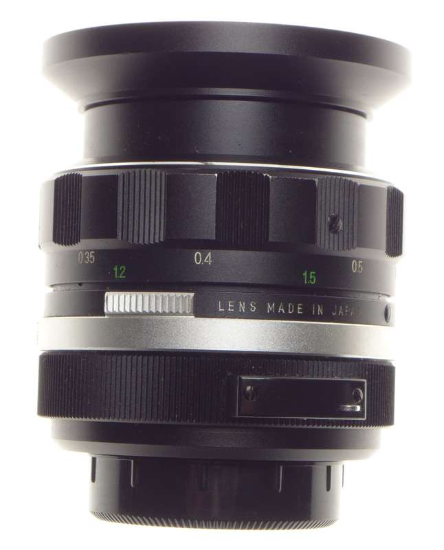 Soligor Wide-Auto 1:2.8 f=35mm 49mm filter lens hood caps case SLR