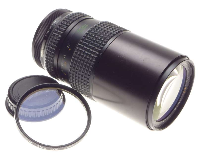 FOCAL MC Auto Zoom lens 1:3.5 f=80-200mm 67 filter cap Pentax mount