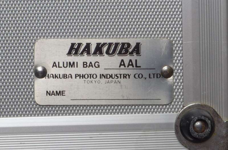 Hakuba Aluminium professional camera flight case used - Hakuba