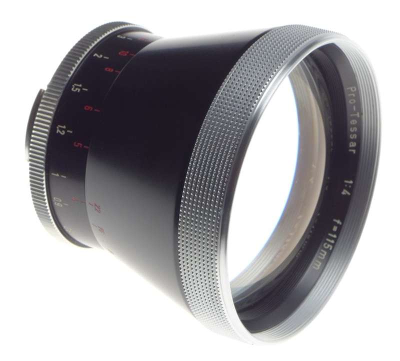 ZEISS Ikon Pro-Tessar 1:4 f=115mm SLR conaflex camera lens cap and keeper 4/115mm