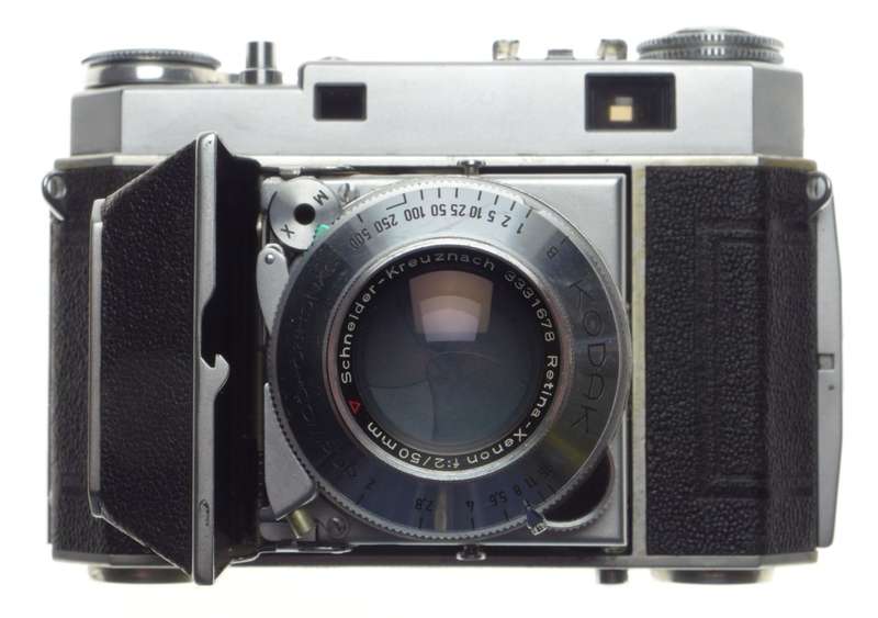 KODAK Retina IIa Vintage film camera Schneider XENON 2/50mm lens f=50mm Case filter hood kit