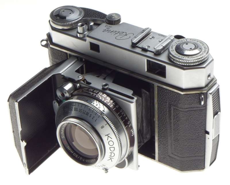 KODAK Retina IIa Vintage film camera Schneider XENON 2/50mm lens f=50mm Case filter hood kit