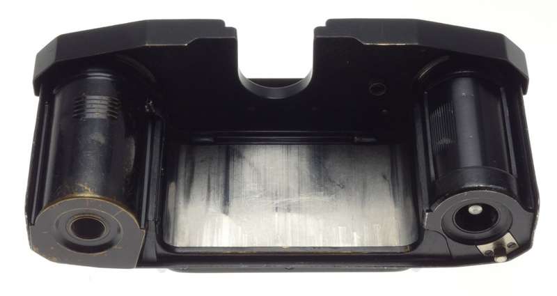ZEISS Ikon Contaflex 35mm vintage film back holder EXCELLENT with dark slide complete accessory