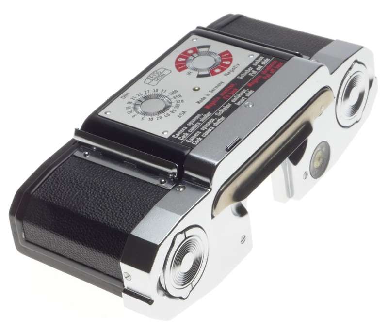 ZEISS Ikon Contaflex 35mm classic film back holder EXCELLENT with dark slide complete device