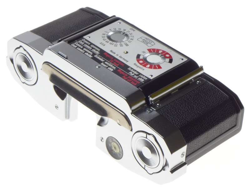 ZEISS Ikon Contaflex 35mm classic film back holder EXCELLENT with dark slide complete device