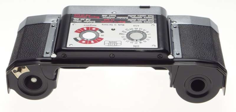 ZEISS Ikon Contaflex 35mm classic film back holder EXCELLENT with dark slide complete device