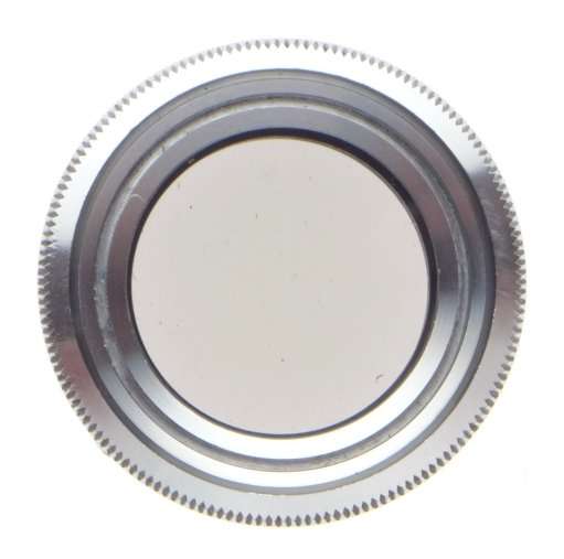 ZEISS Ikon CONTAPOL 3x S27 338 Chrome polarizing filter lens for Contaflex vintage 35mm film camera
