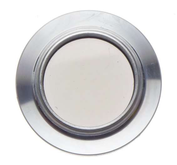 ZEISS Ikon CONTAPOL 3x S27 338 Chrome polarizing filter lens for Contaflex vintage 35mm film camera