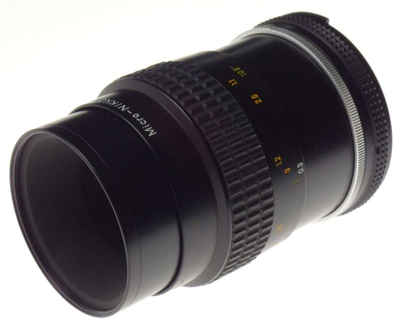 Micro-NIKKOR 55mm 1:2.8 MINT JUST SERVICED AI-s 35mm SLR macro close focus 1:2/55mm lens caps - Niko