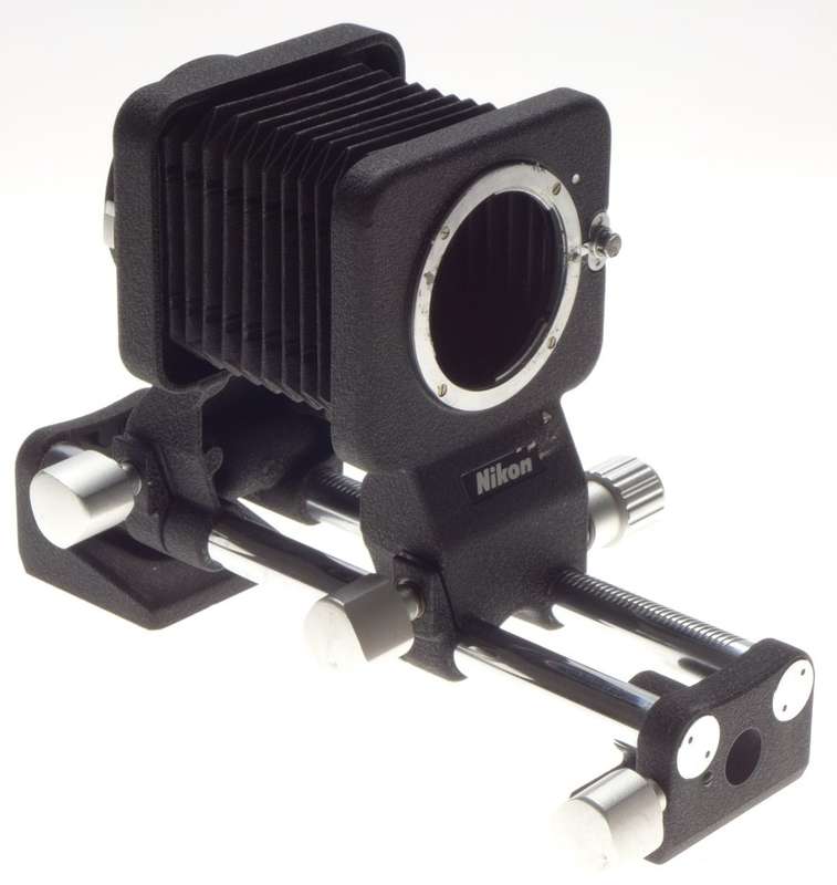NIKON Bellows PB-5 fits vintage SLR film camera for macro close up focus photography - Nikon