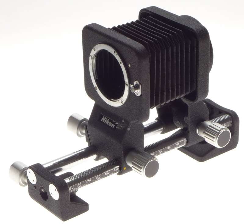 NIKON Bellows PB-5 fits vintage SLR film camera for macro close up focus photography - Nikon