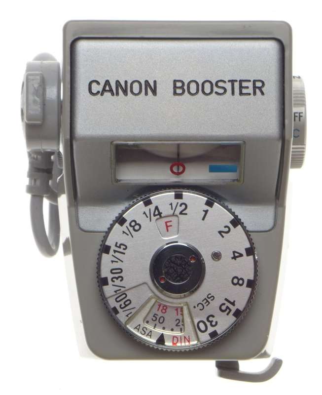 CANON Booster for FT QL light exposure meter vintage SLR film camera accessory cased