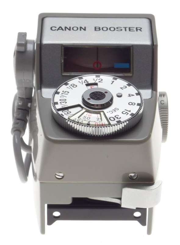 CANON Booster for FT QL light exposure meter vintage SLR film camera accessory cased