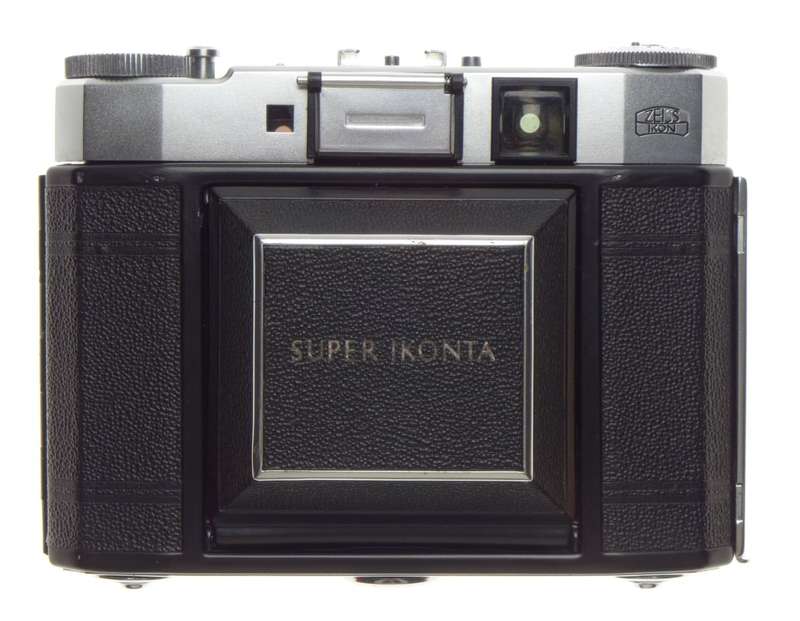 ZEISS Super Ikonta MINT medium format 120 film camera Tessar 3.5/75mm lens box case - Zeiss