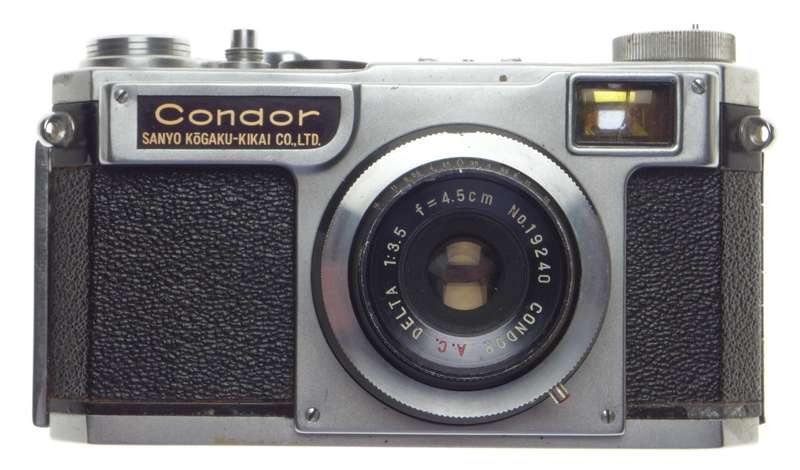 Condor 35mm Rangefinder film camera fixed lens DELTA 3.5/45mm Display piece - Condor