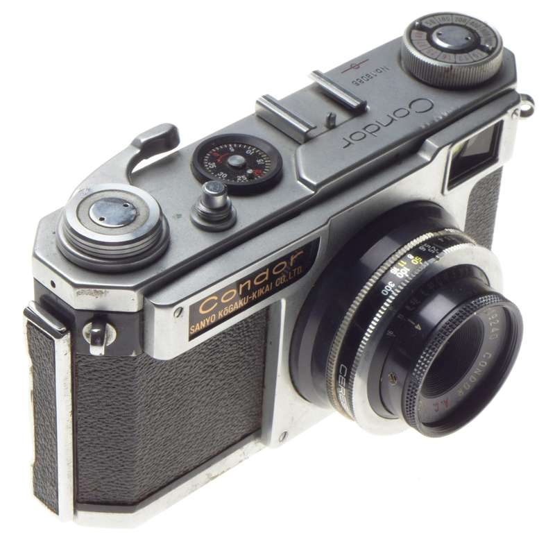 Condor 35mm Rangefinder film camera fixed lens DELTA 3.5/45mm Display piece - Condor