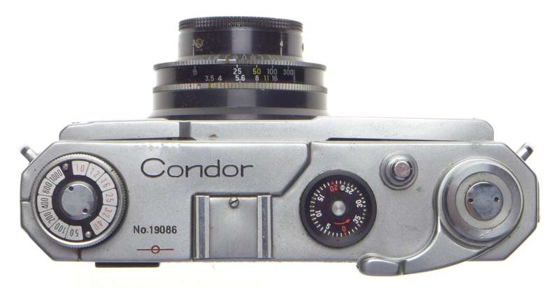 Condor 35mm Rangefinder film camera fixed lens DELTA 3.5/45mm Display piece - Condor