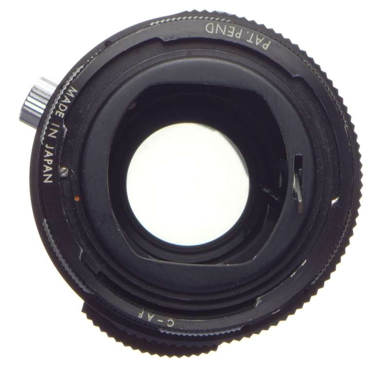 Auto Tamron Zoom 3.8 f=80-250mm C-AF lens mount adapter fits vintage SLR film camera 35mm