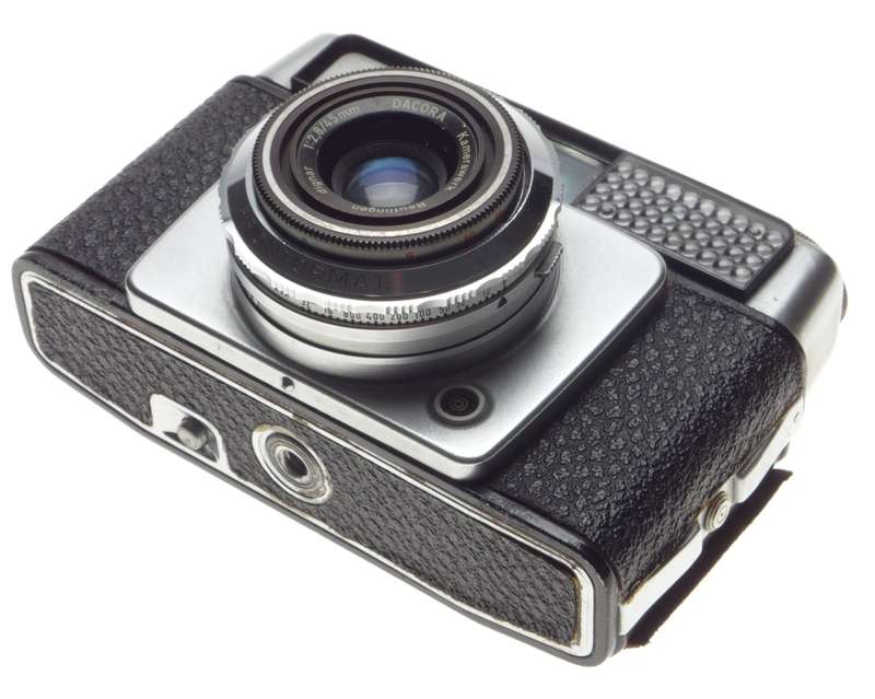 Dacora Matic Dignar 1:2.8/45mm camera not working for display only