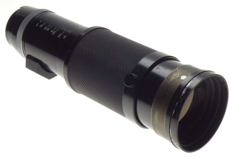 Nikon Telephoto-Zoom 1:4 f=8.5cm 1:4.5 f=25cm Nippon Kogaku rare vintage lens