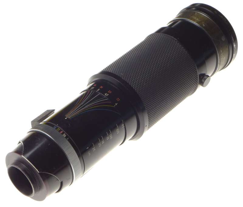 Nikon Telephoto-Zoom 1:4 f=8.5cm 1:4.5 f=25cm Nippon Kogaku rare vintage lens