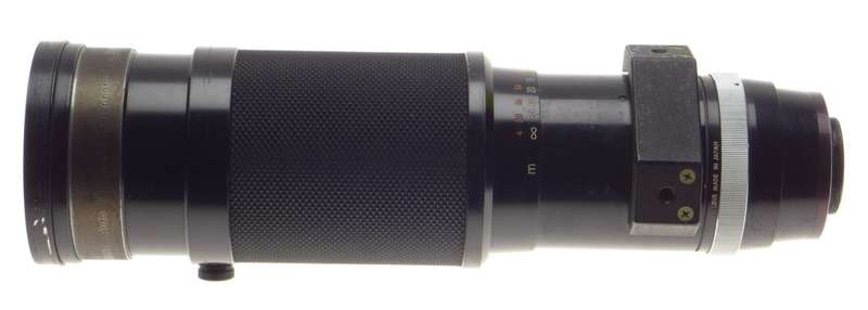 Nikon Telephoto-Zoom 1:4 f=8.5cm 1:4.5 f=25cm Nippon Kogaku rare vintage lens