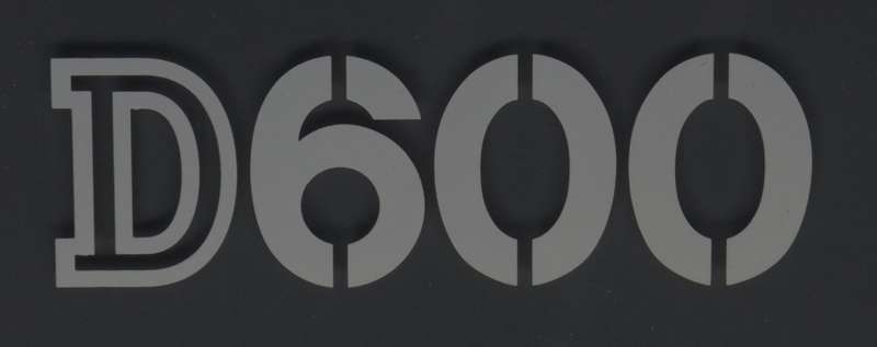 Nikon D600 Digital camera shop display stand