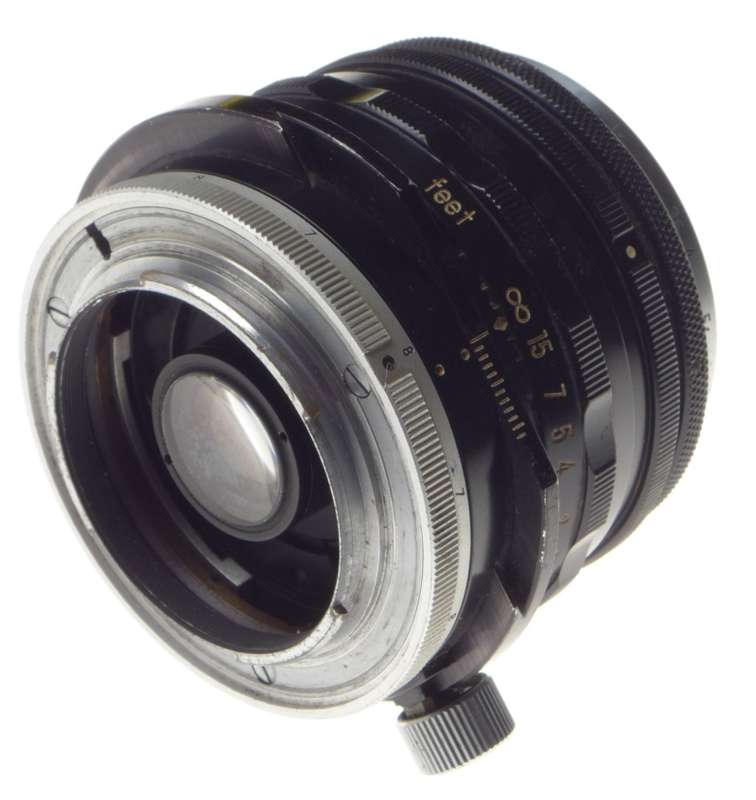 PC Nikkor 1:3.5 f=35mm Shift lens vintage SLR 35mm Nipon Kogaku 3.5/35mm cased