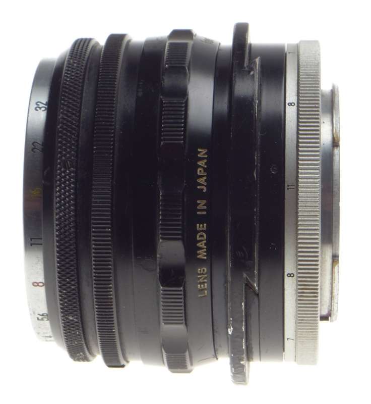 PC Nikkor 1:3.5 f=35mm Shift lens vintage SLR 35mm Nipon Kogaku 3.5/35mm cased