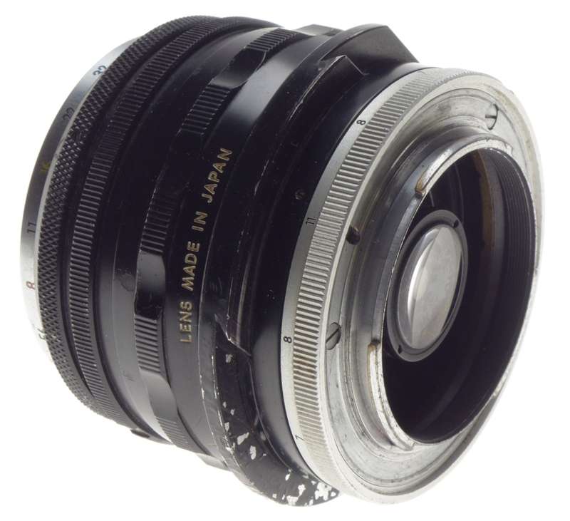 PC Nikkor 1:3.5 f=35mm Shift lens vintage SLR 35mm Nipon Kogaku 3.5/35mm cased