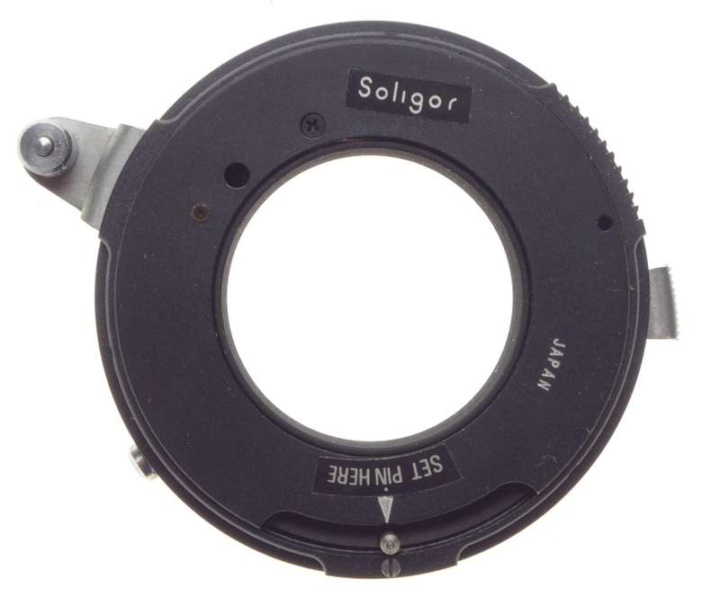 MIR Universal Automatic T-4 SLR 35mm camera lens mount adapter boxed Miranda SE