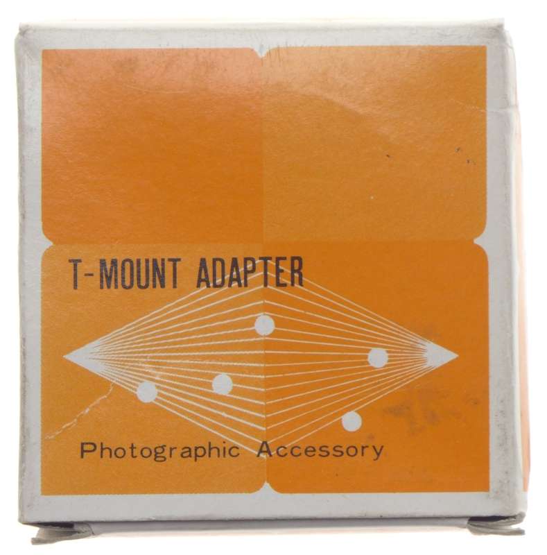 T mount adapter MIN New old stock fits Minolta vintage film SLR camera Boxed