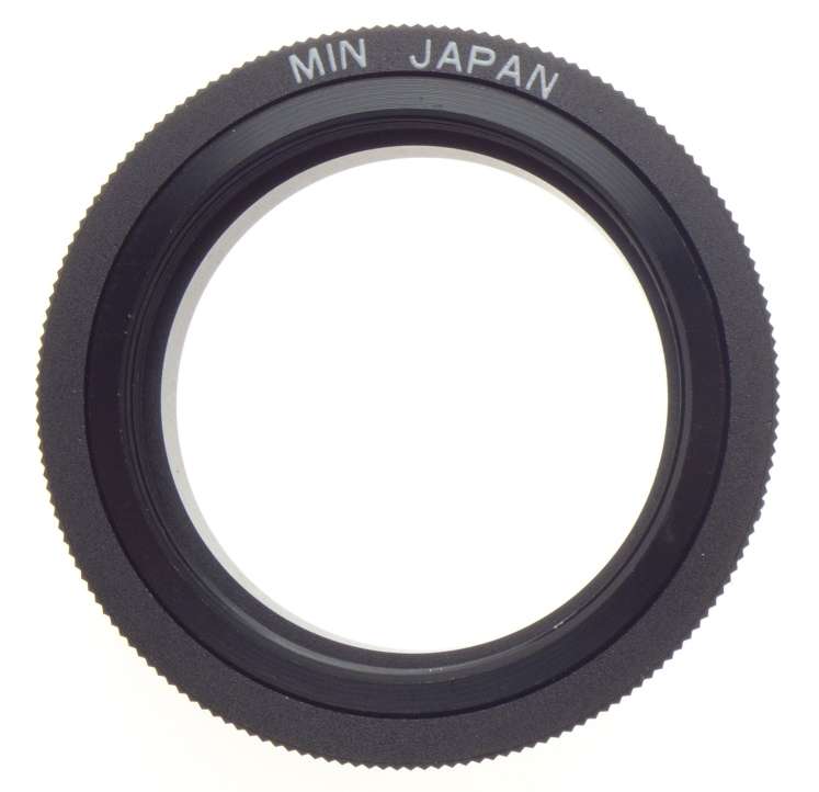 T mount adapter MIN New old stock fits Minolta vintage film SLR camera Boxed