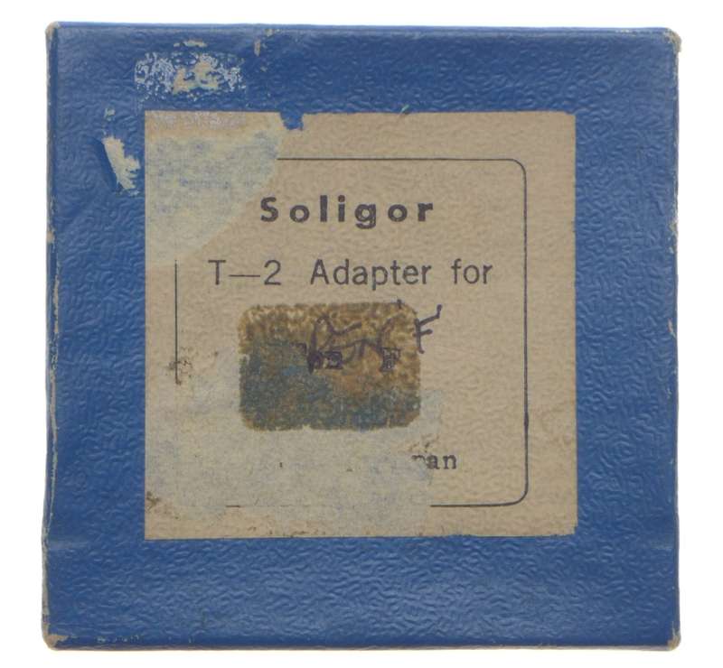 Olympus Pen-F Soligor T2 Adapter OF NEW old stock boxed fits 35mm film vintage film camera