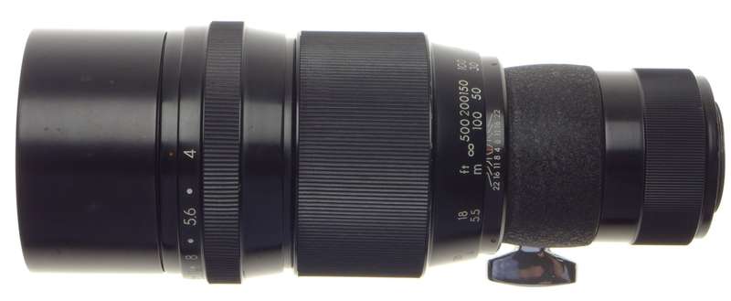 Pentax Super Takumar 1:4/300mm Asahi M42 screw mount fits vintage SLR camera f=300mm