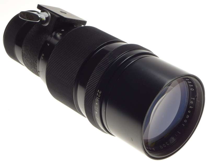 Pentax Super Takumar 1:4/300mm Asahi M42 screw mount fits vintage SLR camera f=300mm
