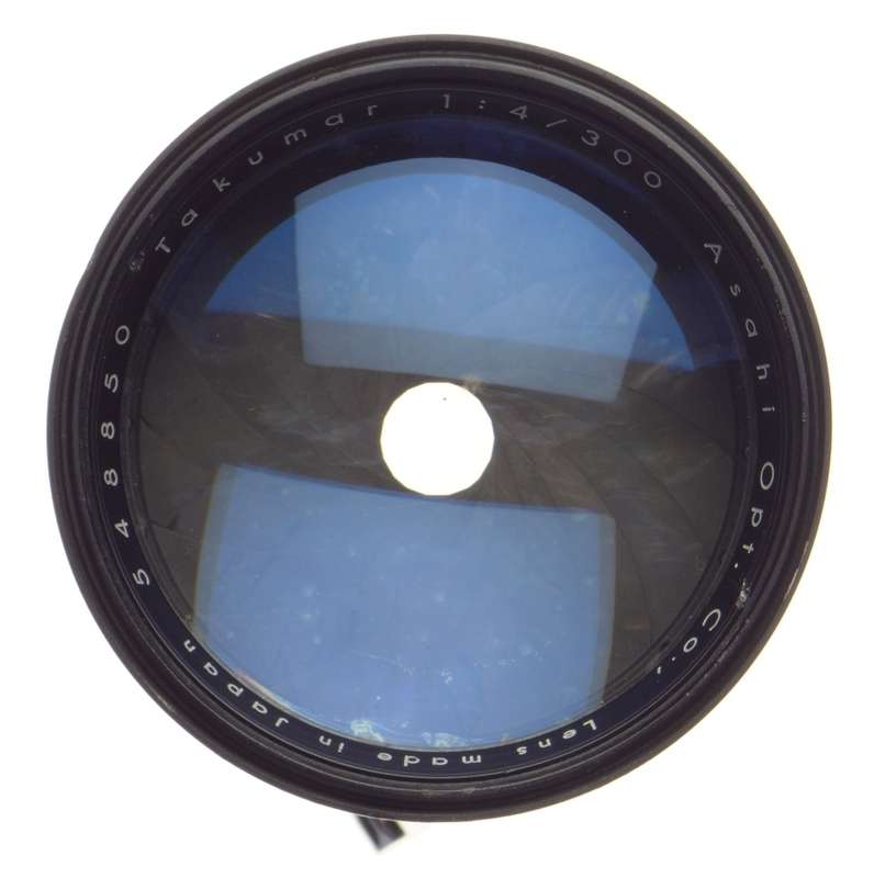 Pentax Super Takumar 1:4/300mm Asahi M42 screw mount fits vintage SLR camera f=300mm