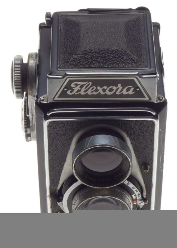 Rare FLEXORA TLR Ennagon 3.5 f=75mm C Lens Vintage Film Camera