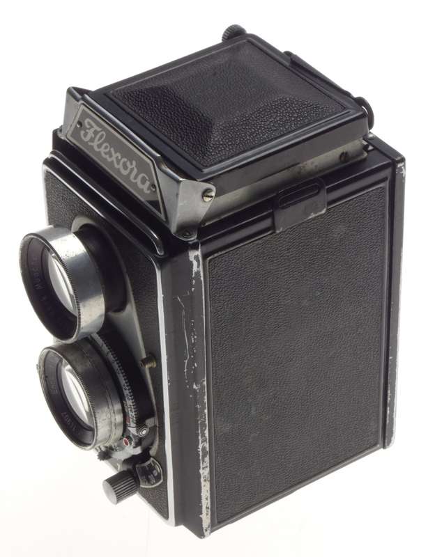 Rare FLEXORA TLR Ennagon 3.5 f=75mm C Lens Vintage Film Camera