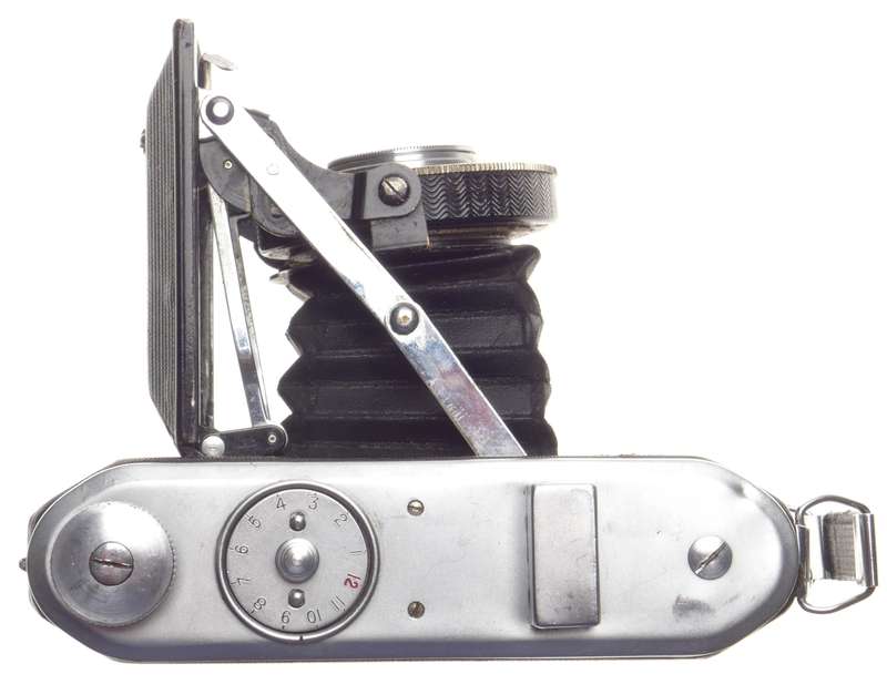 ENSIGN 75mm Ensar Anastigmat F4.5 Compur folding film camera