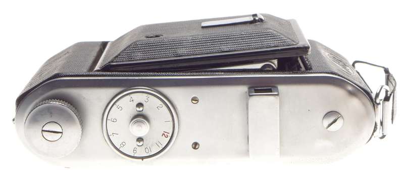 ENSIGN 75mm Ensar Anastigmat F4.5 Compur folding film camera