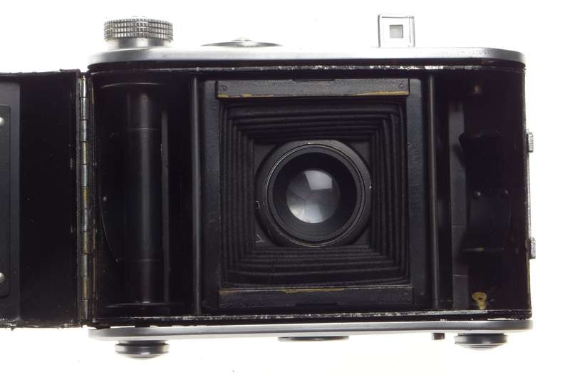 ENSIGN 75mm Ensar Anastigmat F4.5 Compur folding film camera