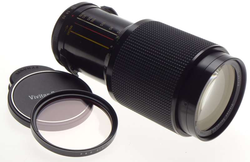 VIVITAR Series 1 VMC 70-210mm 1:3.5 Macro focusing auto Zoom Filter caps manuals
