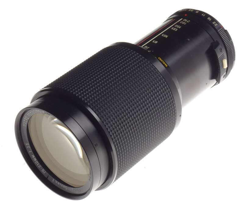 VIVITAR Series 1 VMC 70-210mm 1:3.5 Macro focusing auto Zoom Filter caps manuals
