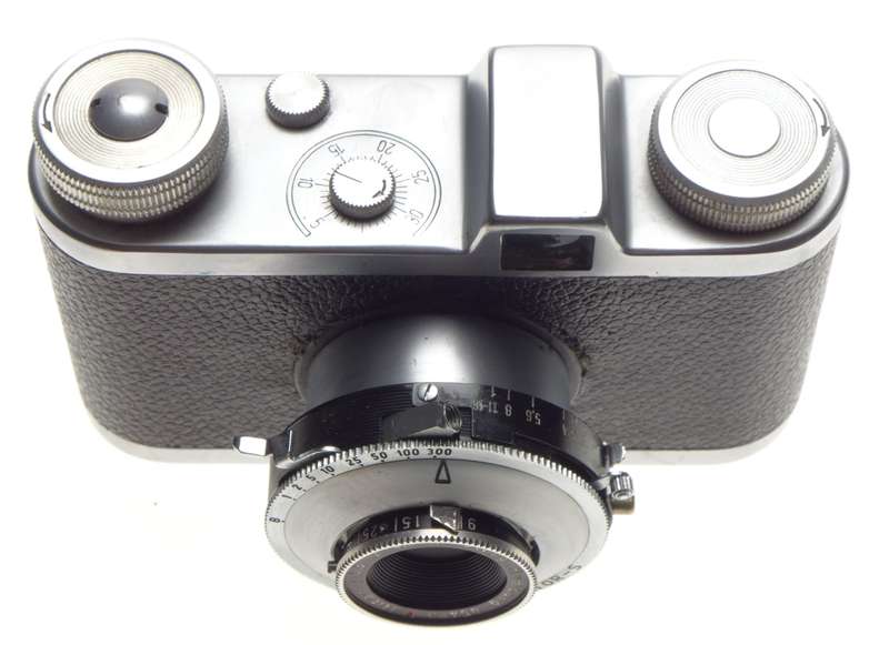Mint Leather case Prontor Jlling Jlitar 1:3.5 f=4,5cm Iloca Vintage 35mm film camera