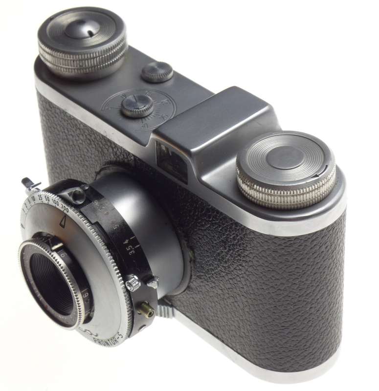 Mint Leather case Prontor Jlling Jlitar 1:3.5 f=4,5cm Iloca Vintage 35mm film camera