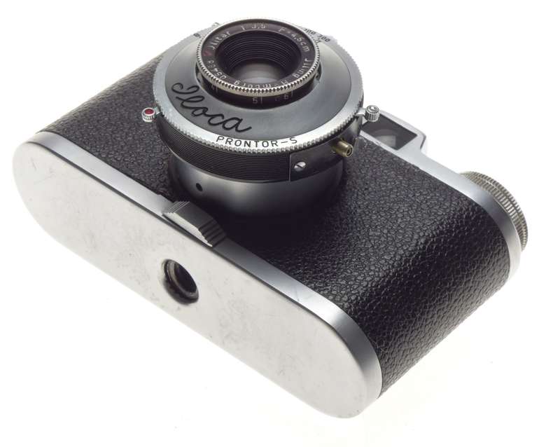 Mint Leather case Prontor Jlling Jlitar 1:3.5 f=4,5cm Iloca Vintage 35mm film camera