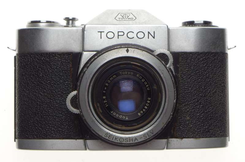 TOPCON Topcor 2.8/50mm SLR lens Kogaku Seikosha SLV camera