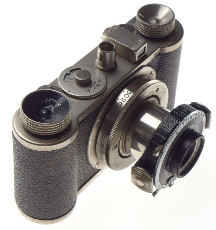 Steinheil Casar 3.5 f=5cm ADOX collapsible lens Vintage camera