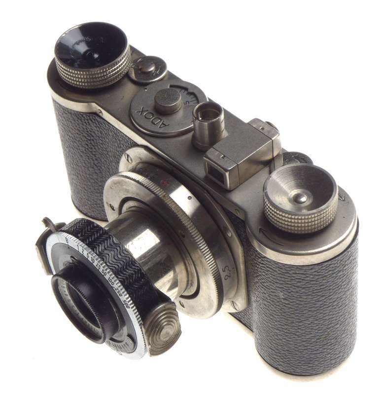 Steinheil Casar 3.5 f=5cm ADOX collapsible lens Vintage camera